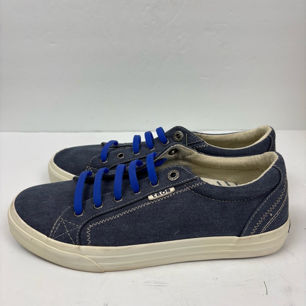 Taos Canvas Blue Women's Taos Plim Soul Sneakers Shoes Women’s size 9.5